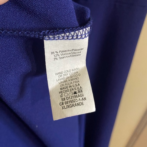 NEW LULUS Exclusive Skirts So Good Royal Blue Midi Dress SIZE: XL - Picture 11 of 12